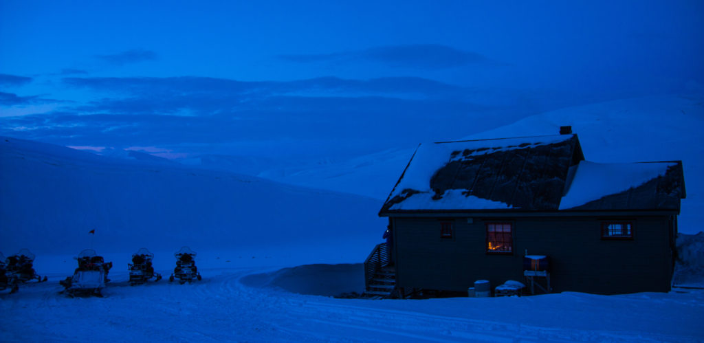 Den blå timen, Svalbard